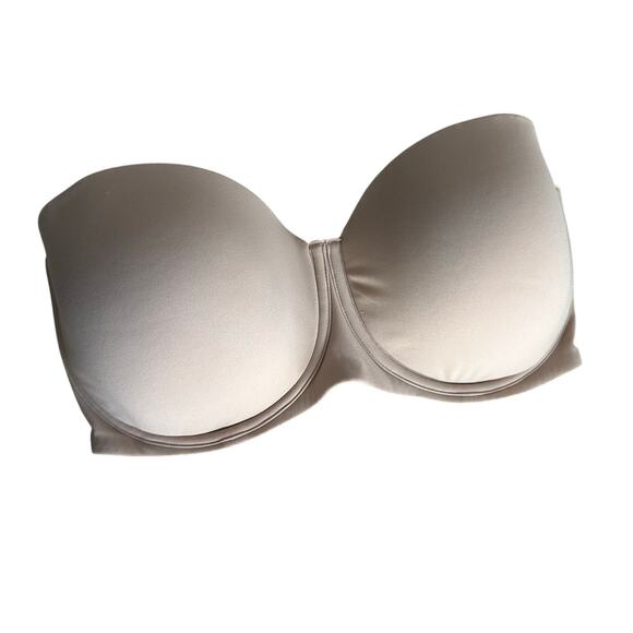 Skims Strapless Underwire Bra 34DDD Beige/Tan/Nude - Picture 1 of 8